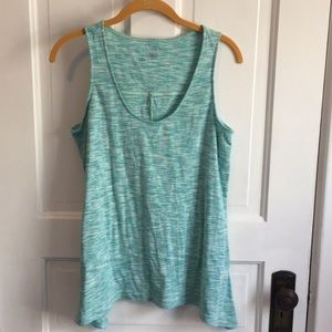 Columbia Tank with handkerchief hemline